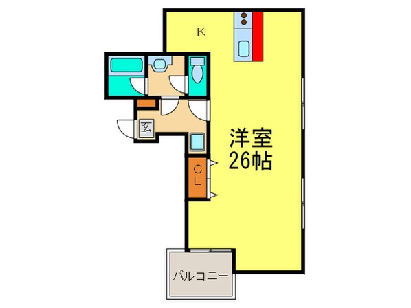 Ｆitけやきの物件間取画像